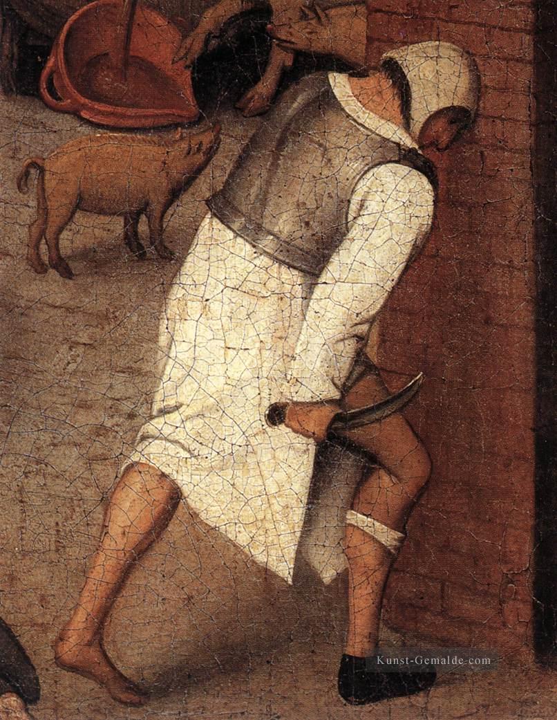 Sprüche 4 Bauer genre Pieter Brueghel der Jüngere Ölgemälde